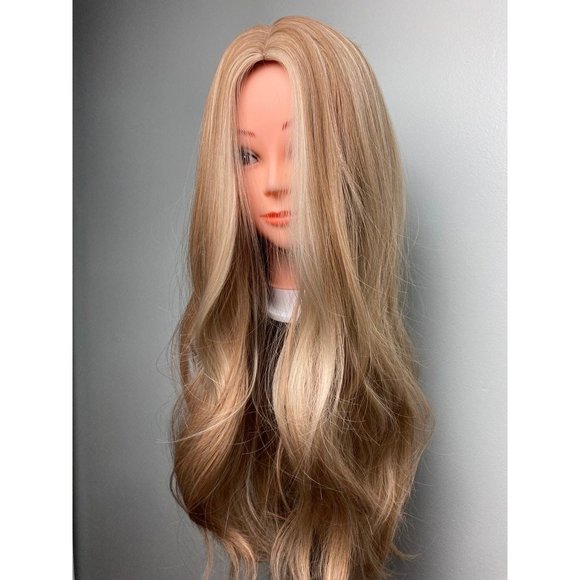 Blonde Wig Middle Part Wig - Picture 3 of 10